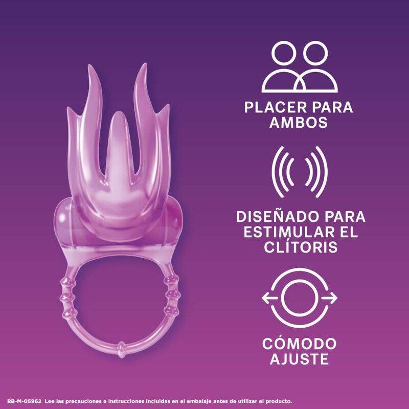 DUREX - ANEL PARA PÉNIS VIBRANTE INTENSO DIABLILLO - Sexshoptuga 