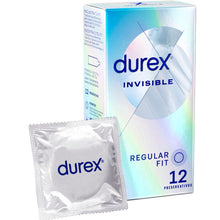 DUREX - INVISÍVEL EXTRA FINO 12 UNIDADES - Sexshoptuga 