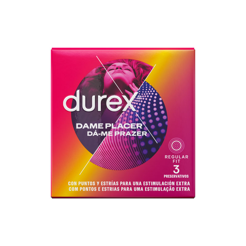 DUREX - PLACADOR DAME 3 UNIDADES - Sexshoptuga  Sexshoptuga 