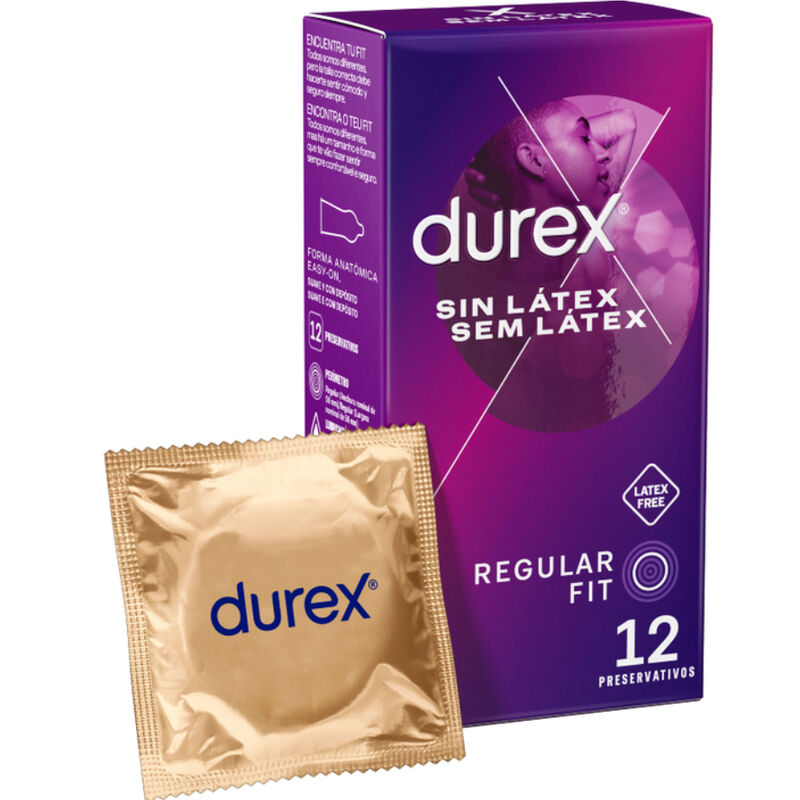 DUREX - PRESERVATIVOS SEM LÁTEX 12 UNIDADES - Sexshoptuga  Sexshoptuga 