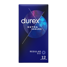 DUREX - EXTRA SEGURO 12 UNIDADES - Sexshoptuga  Sexshoptuga 