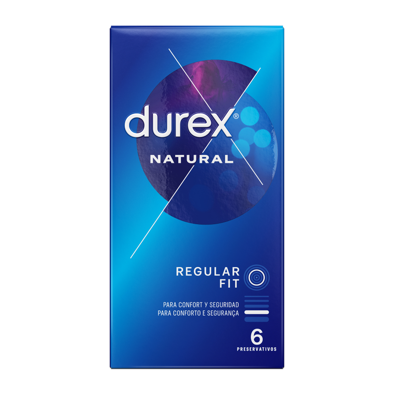 DUREX - NATURAL CLÁSSICO 6 UNIDADES - Sexshoptuga  Sexshoptuga 