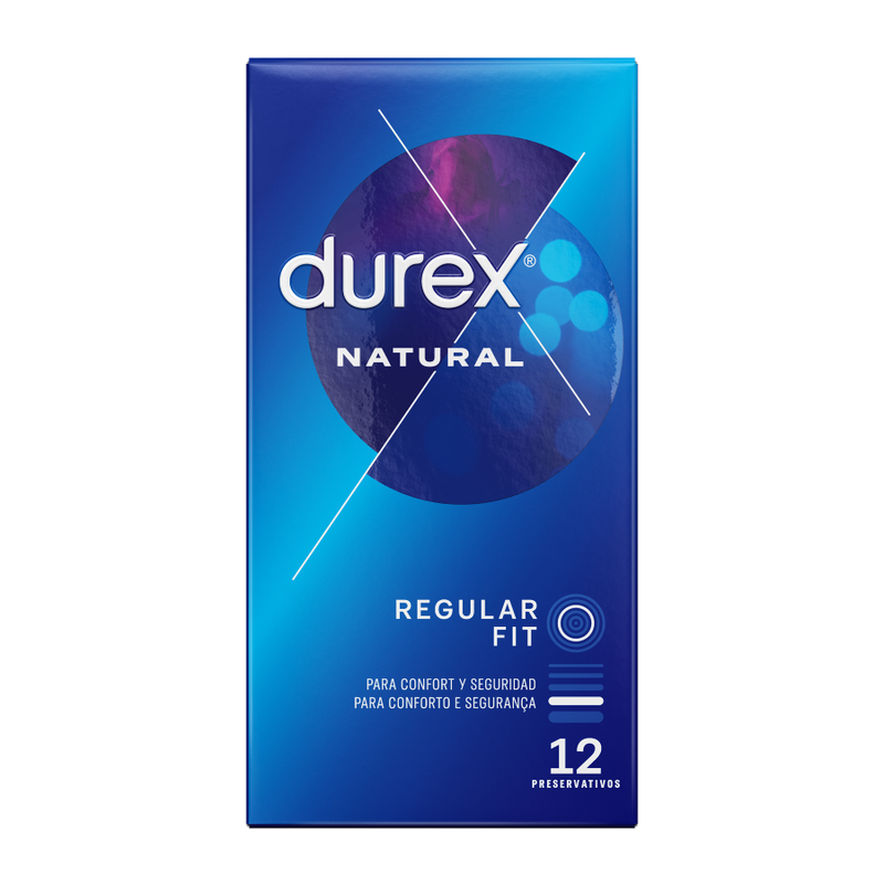 DUREX - NATURAL PLUS 12 UNIDADES - Sexshoptuga Sexshoptuga 