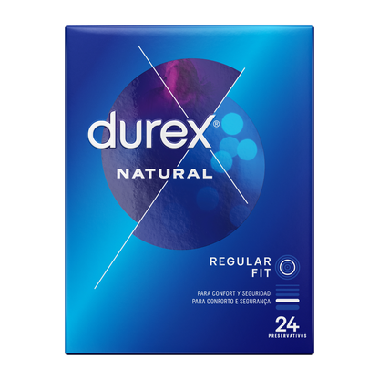 DUREX - NATURAL PLUS 24 UNIDADES - Sexshoptuga 