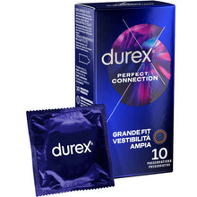 DUREX - CONEXÃO PERFEITA LUBRIFICAÇÃO EXTRA DE SILICONE 10 UNIDADES - Sexshoptuga 