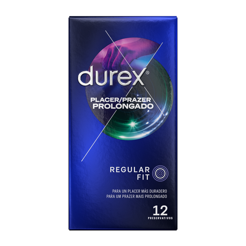 DUREX - PRAZER PROLONGADO ATRASADO 12 UNIDADES - Sexshoptuga Sexshoptuga 