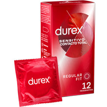 DUREX - CONTATO SENSÍVEL TOTAL 12 UNIDADES - Sexshoptuga