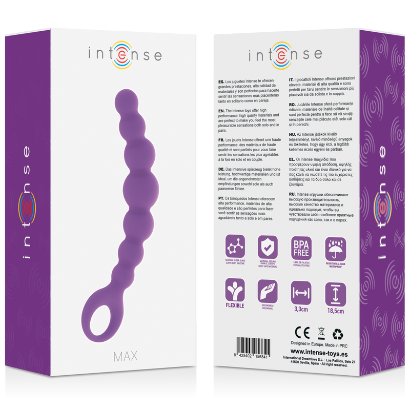 INTENSE - ANAL BEADS MAX LILAC - Sexshoptuga  Sexshoptuga 