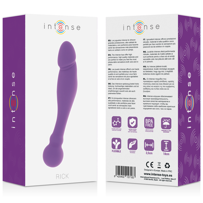 INTENSE - SILICONE RICK DUAL LILAC - Sexshoptuga 