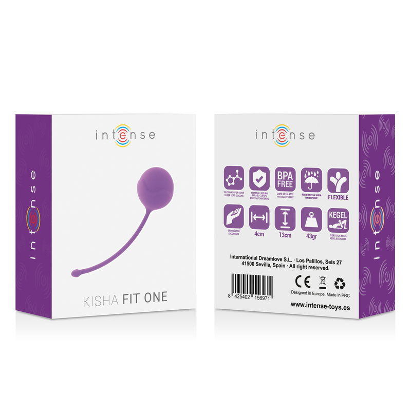 INTENSE - KISHA FIT ONE SILICONE KEGEL LILAC - Sexshoptuga  Sexshoptuga 