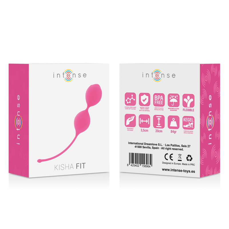 INTENSE - KISHA FIT SILICONE KEGEL FÚCSIA - Sexshoptuga  Sexshoptuga 