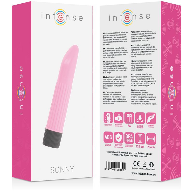 INTENSE - VIBRADOR SONNY ROSA - Sexshoptuga  Sexshoptuga 