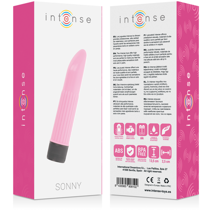 INTENSE - VIBRADOR SONNY ROSA - Sexshoptuga 