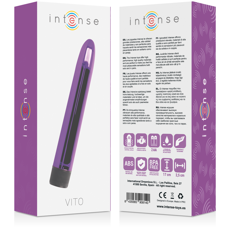 INTENSE - VIBRADOR VITO LILS - Sexshoptuga  Sexshoptuga 