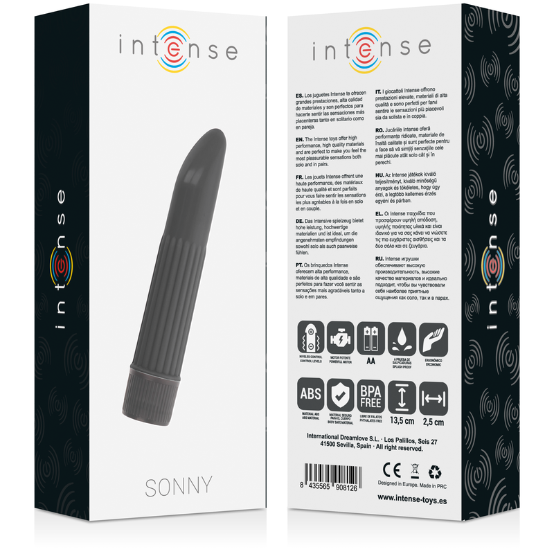 INTENSE - VIBRADOR SONNY PRETO - Sexshoptuga 