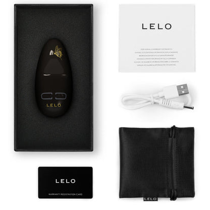 LELO - NEA 3 MASSAGEIRO PESSOAL PRETO - Sexshoptuga 