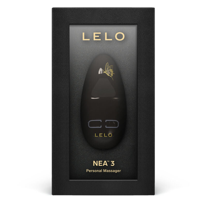 LELO - NEA 3 MASSAGEIRO PESSOAL PRETO - Sexshoptuga 