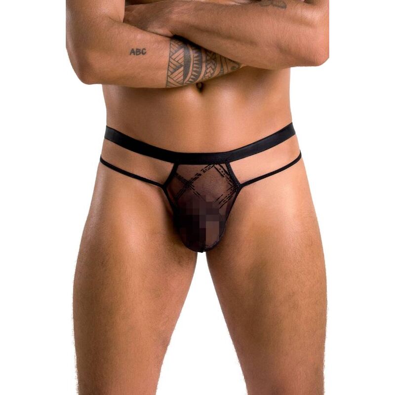 PASSION - 029 COLLIN TANGA PRETA S/M - Sexshoptuga 