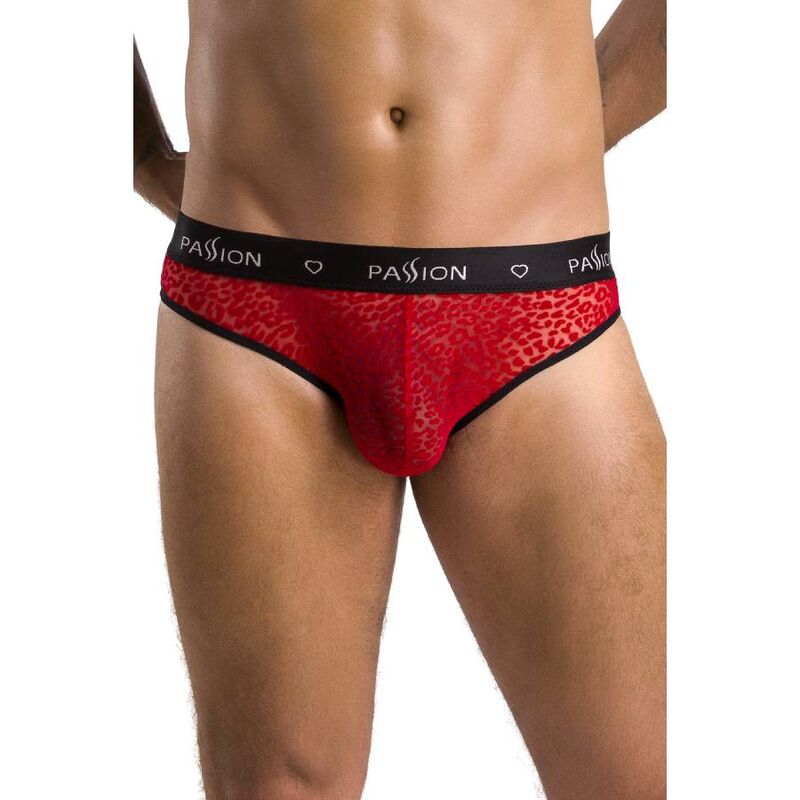 PASSION - 031 SLIP MIKE VERMELHO S/M - Sexshoptuga 