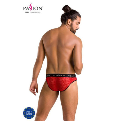 PASSION - 031 SLIP MIKE VERMELHO S/M - Sexshoptuga 