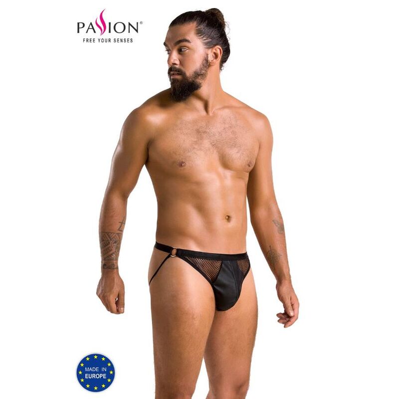 PASSION - 034 SLIP OPEN LUKE BLACK S/M - Sexshoptuga  Sexshoptuga 