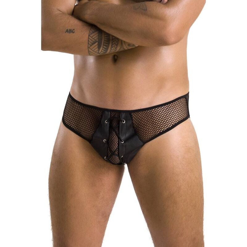 PASSION - 035 SLIP RICHARD PRETO S/M - Sexshoptuga 