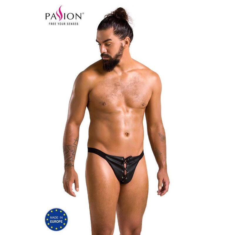 PASSION - 044 SLIP OPEN BEN BLACK S/M - Sexshoptuga  Sexshoptuga 