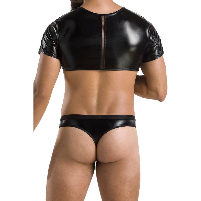 PASSION - 057 CONJUNTO PETER BLACK S/M - Sexshoptuga  Sexshoptuga 