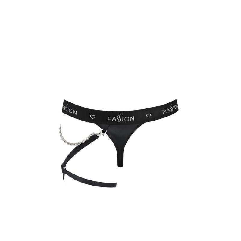 PASSION - 058 BILL THONG PRETO S/M - Sexshoptuga 