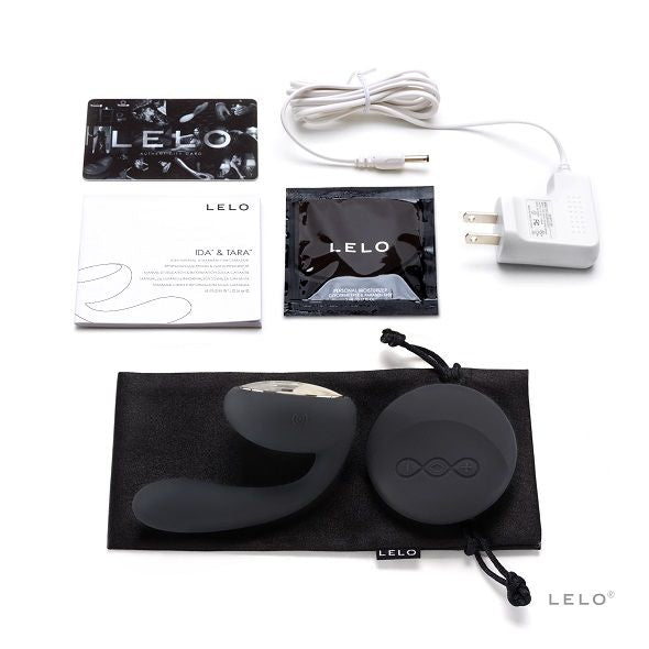 LELO - VIBRADOR IDA PRETO - Sexshoptuga  Sexshoptuga 