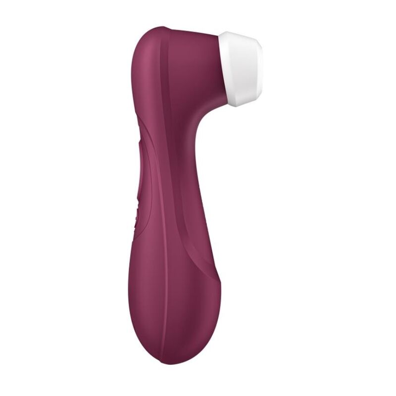 SATISFYER - PRO 2 GERAO 3 TECNOLOGIA DE AR LÍQUIDO VINHO TINTO - Sexshoptuga  Sexshoptuga 