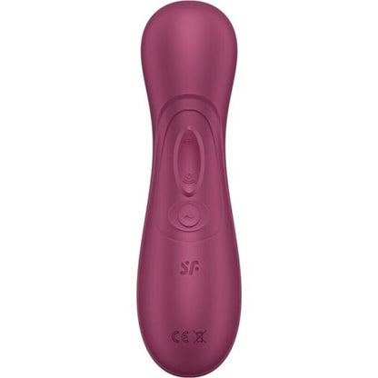 SATISFYER - PRO 2 GERAO 3 TECNOLOGIA DE AR LÍQUIDO VINHO TINTO - Sexshoptuga 