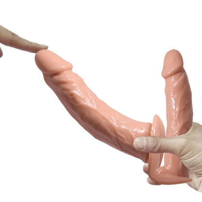 BAILE - ULTRA APAIXONADO DILDOS DUPLOS COM ARNÊS - Sexshoptuga 