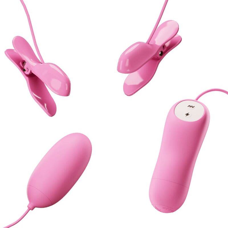 PRETTY LOVE - PINA COM VIBRAO E ELETROSHOCK ROSA - Sexshoptuga  Sexshoptuga 