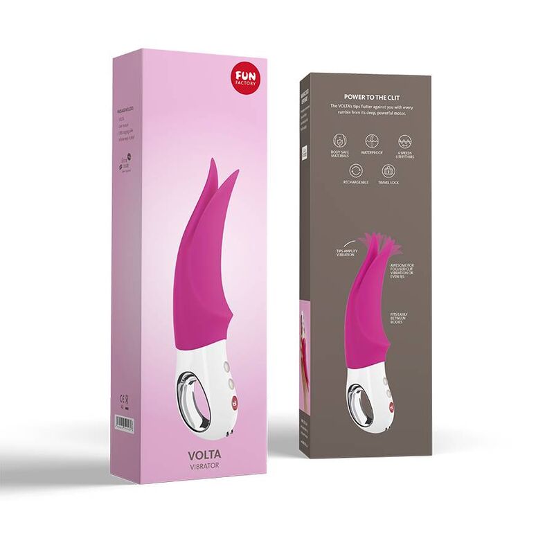 FUN FACTORY - VIBRADOR CLITORIANO VOLTA G5 BLACKBERRY - Sexshoptuga 