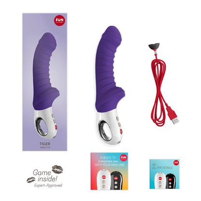 FUN FACTORY - VIBRADOR TIGER G5 VIOLETA - Sexshoptuga 