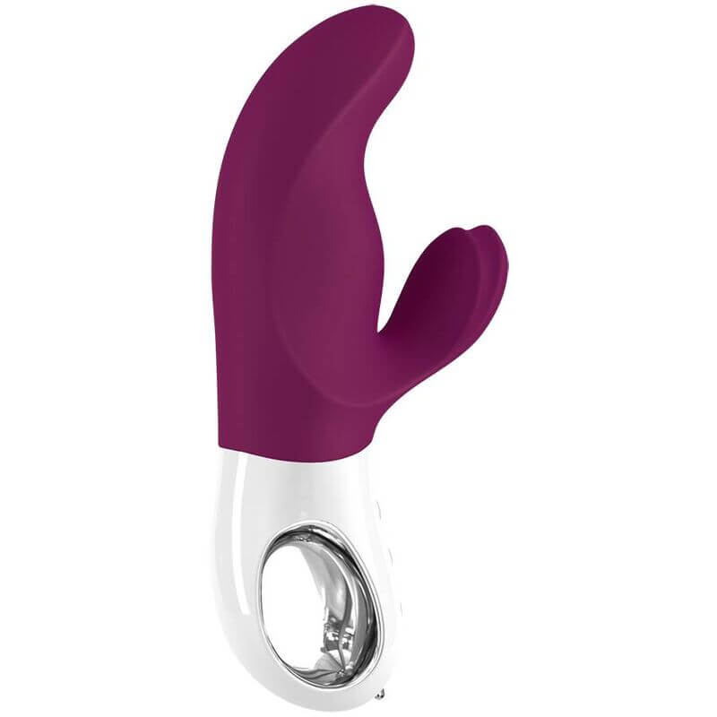 FUN FACTORY - VIBRADOR MISS BI DUAL UVA BRANCO - Sexshoptuga  Sexshoptuga 