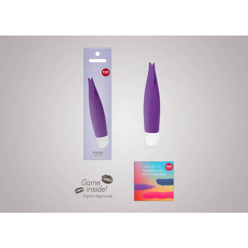 FUN FACTORY - VIBRADOR VOLITA SLIM VIOLETA - Sexshoptuga 