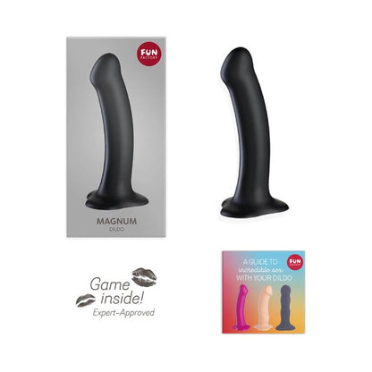 FUN FACTORY - MAGNUM DILDO PRETO - Sexshoptuga 