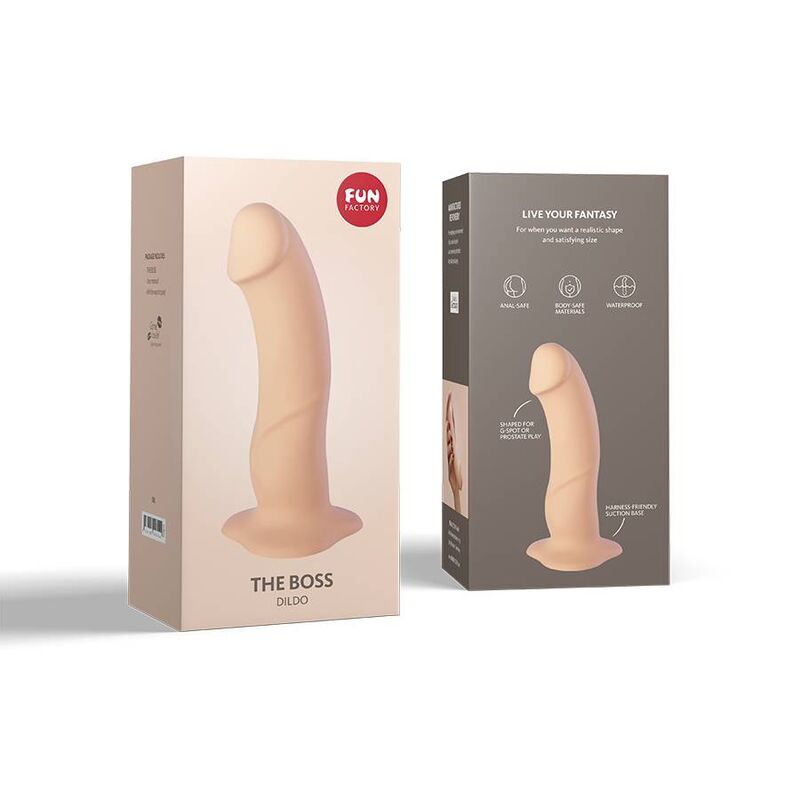 FUN FACTORY - THE BOSS STUB DILDO NUDE - Sexshoptuga  Sexshoptuga 