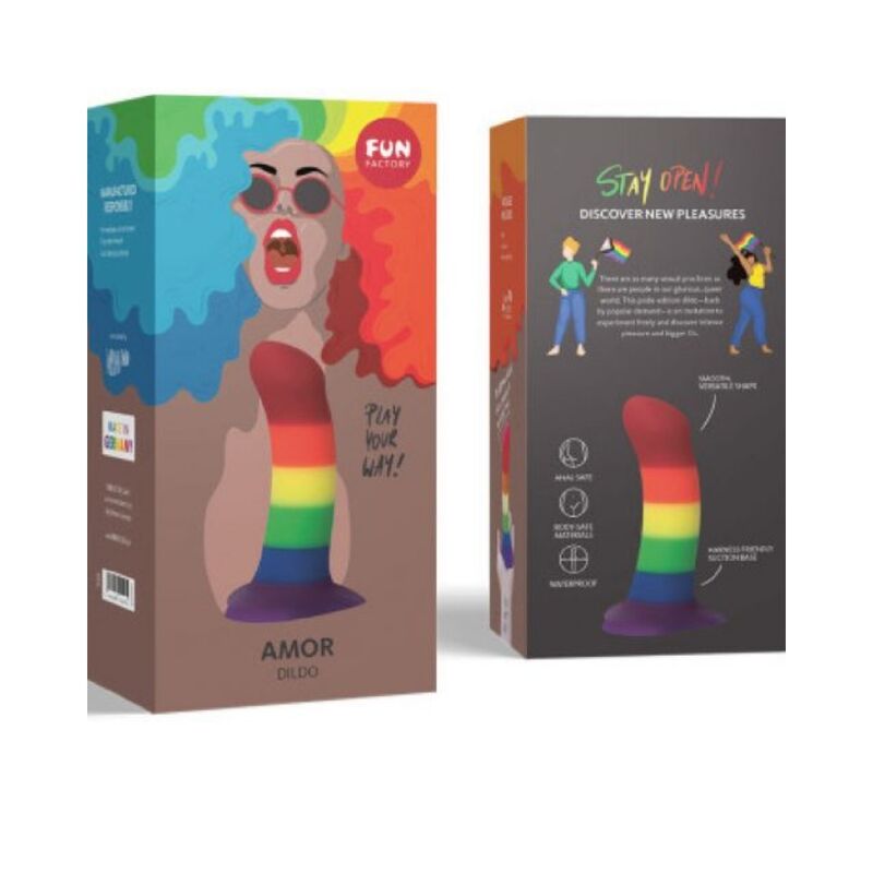 FUN FACTORY - AMOR RAINBOW - Sexshoptuga  Sexshoptuga 