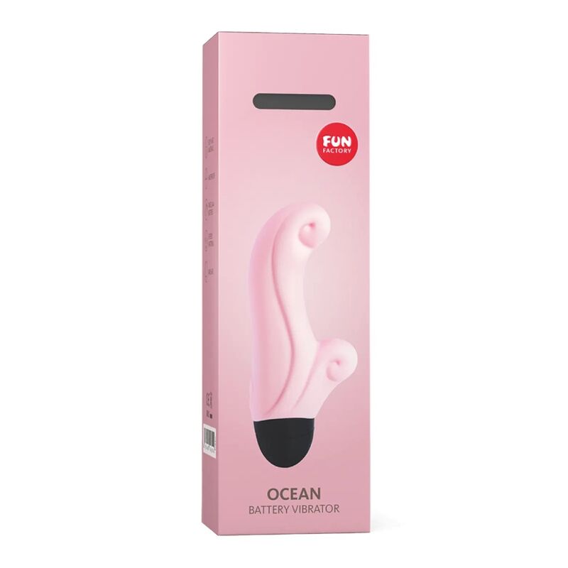 FUN FACTORY - VIBRADOR OCEAN RABBIT ROSA - Sexshoptuga  Sexshoptuga 