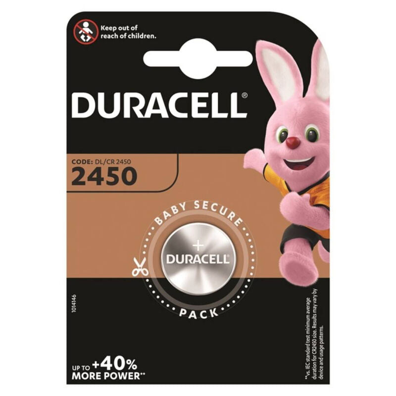 DURACELL - BATERIA BOTO LITIO CR2450 3V 1 UNIDADE - Sexshoptuga  Sexshoptuga 