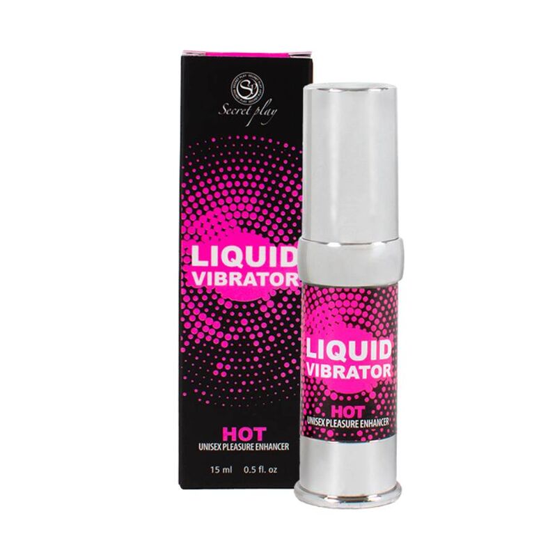 SECRETPLAY - LIQUID VIBRATOR FORTE ESTIMULADOR 15 ML - Sexshoptuga  Sexshoptuga 