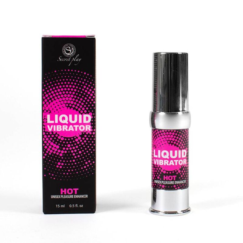 SECRETPLAY - LIQUID VIBRATOR FORTE ESTIMULADOR 15 ML - Sexshoptuga  Sexshoptuga 