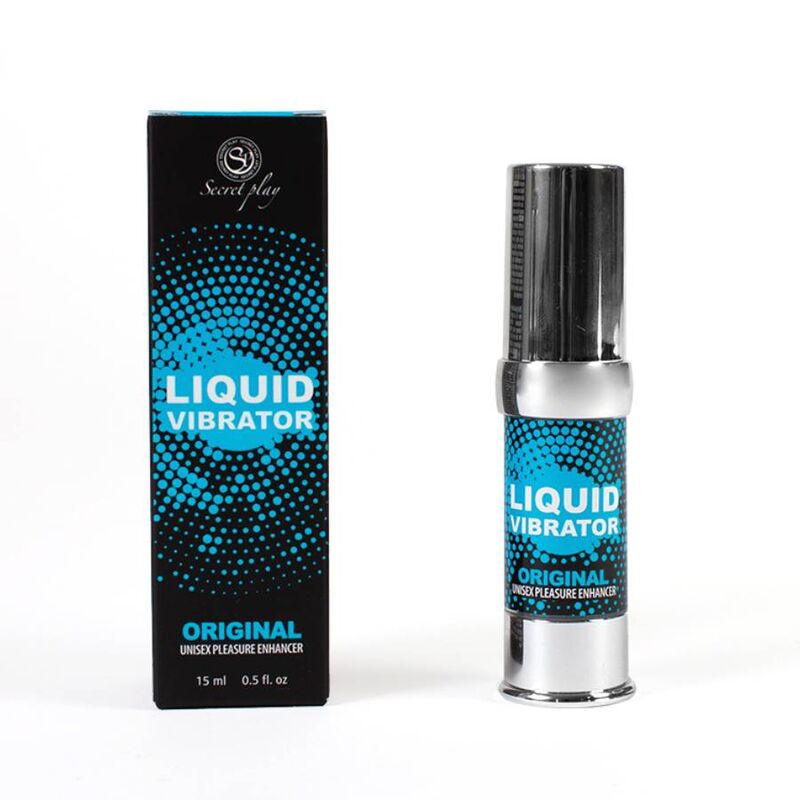 SECRETPLAY - LIQUID VIBRATOR ESTIMULADOR UNISEX 15 ML - Sexshoptuga  Sexshoptuga 