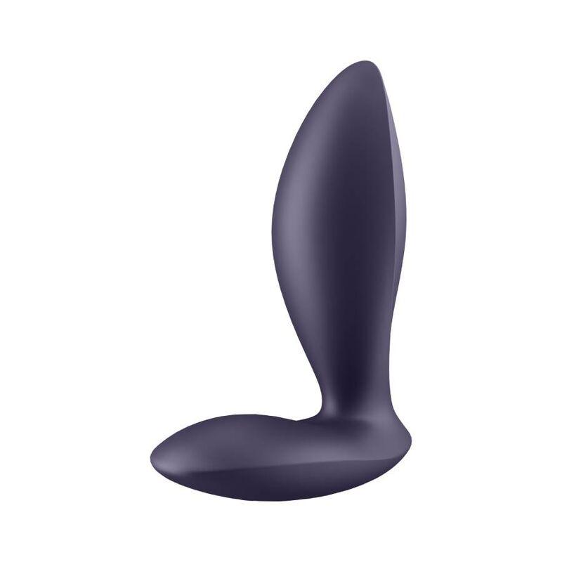 SATISFYER - PLUGUE DE ALIMENTAO ROXO - Sexshoptuga 