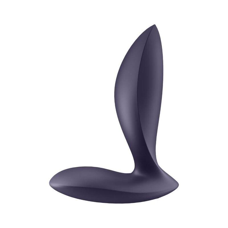 SATISFYER - PLUGUE DE ALIMENTAO ROXO - Sexshoptuga 