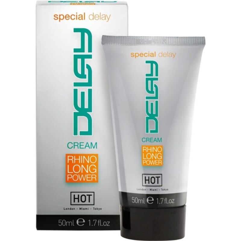 HOT - DELAY CREAM 50ML - Sexshoptuga  Sexshoptuga 