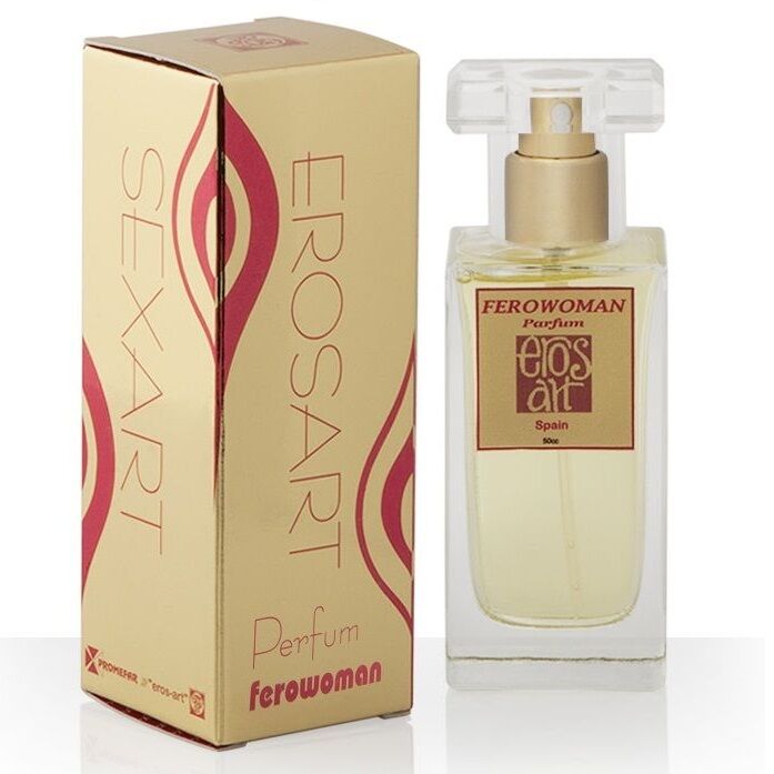 EROS-ART - FEROWOMAN PERFUME FEROMÔNICOS FEMININOS 50 ML - Sexshoptuga  Sexshoptuga 